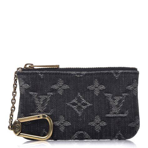 key pouch louis vuitton black